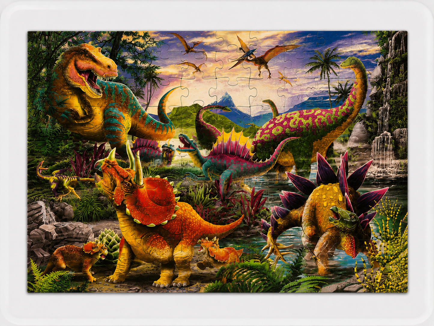 T Rex Terror 35pce Jigsaw Puzzle