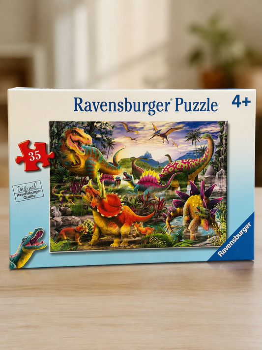 T Rex Terror 35pce Jigsaw Puzzle
