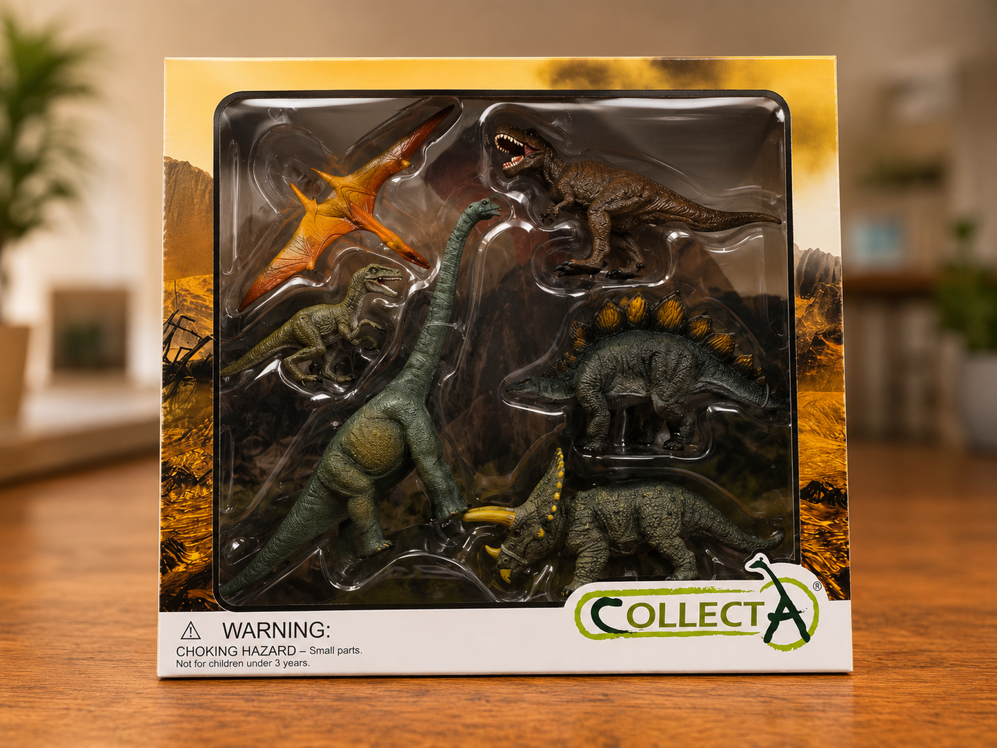 6 Piece Dinosaur Gift Set (CollectA)