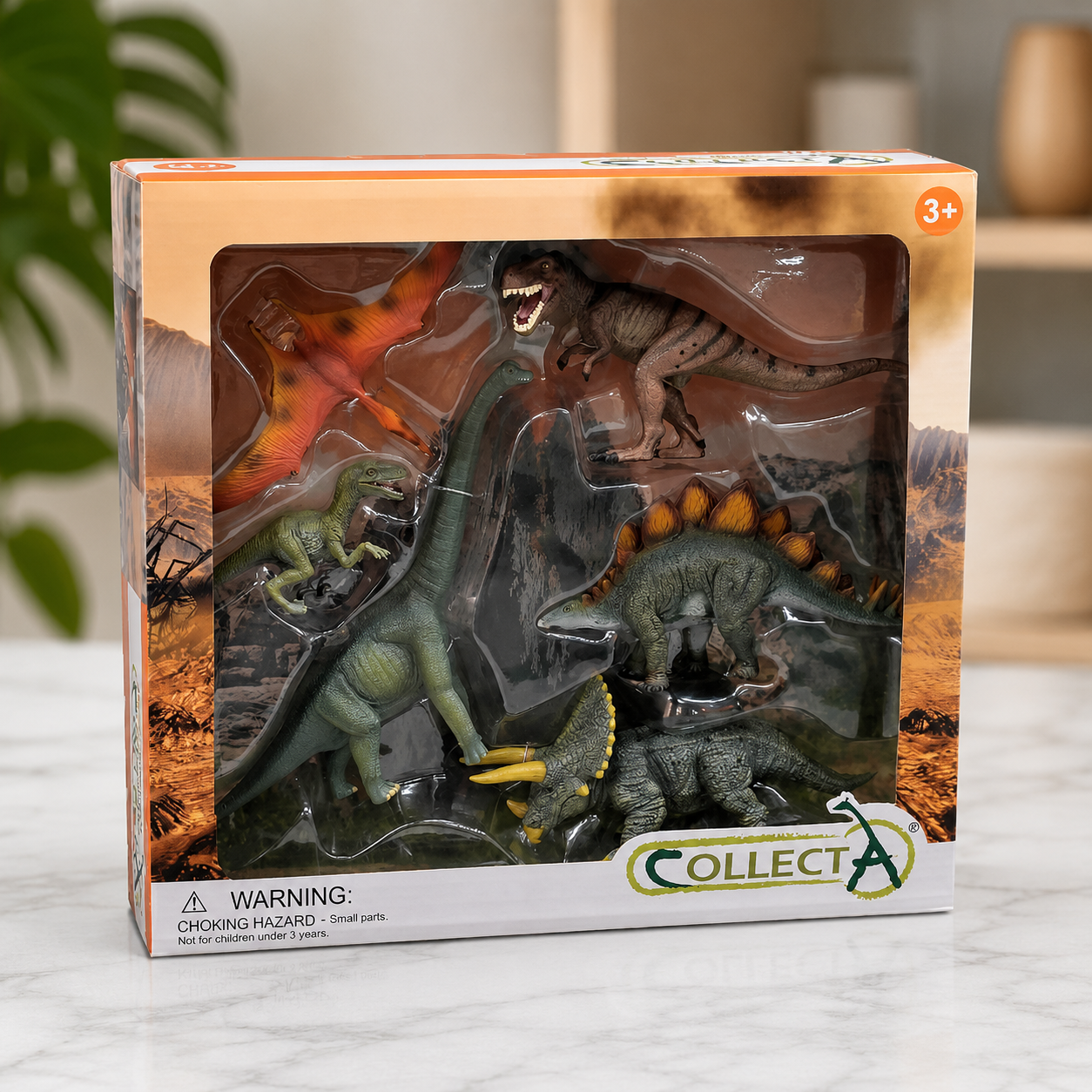 6 Piece Dinosaur Gift Set (CollectA)