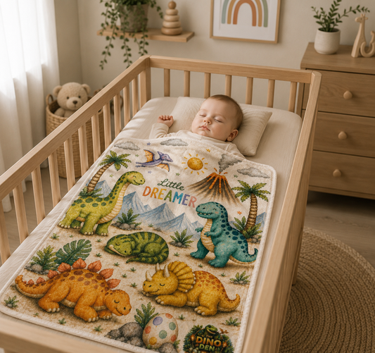 Dinosaur Blanket - Baby