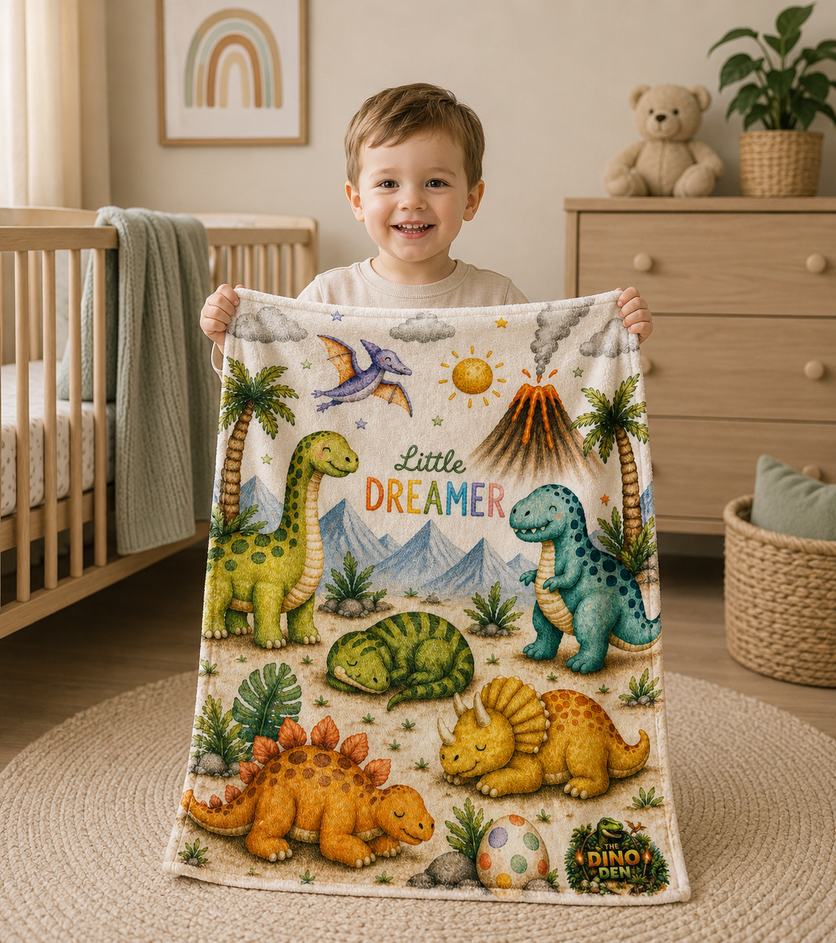 Dinosaur Blanket - Baby