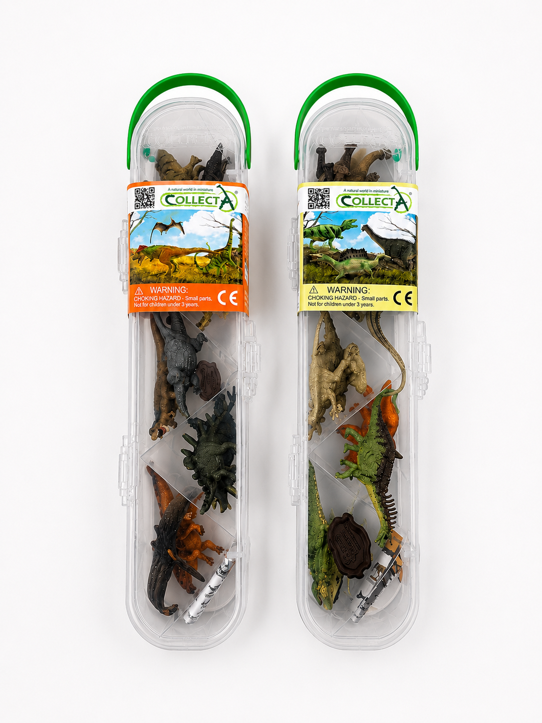 10 Piece Mini Dinosaur Tube Sets (CollectA)