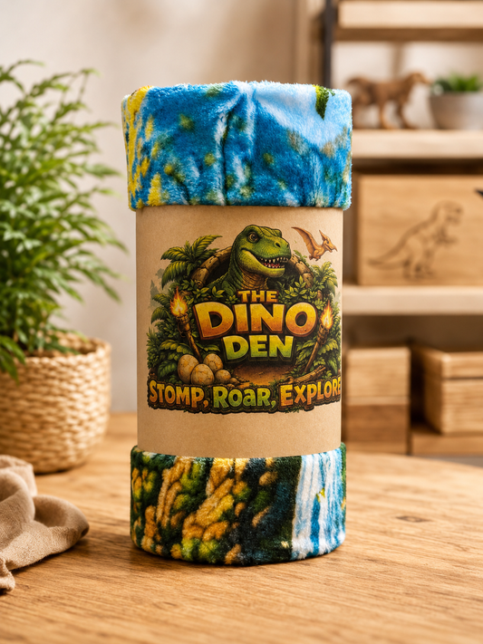Dinosaur Blanket - Boy