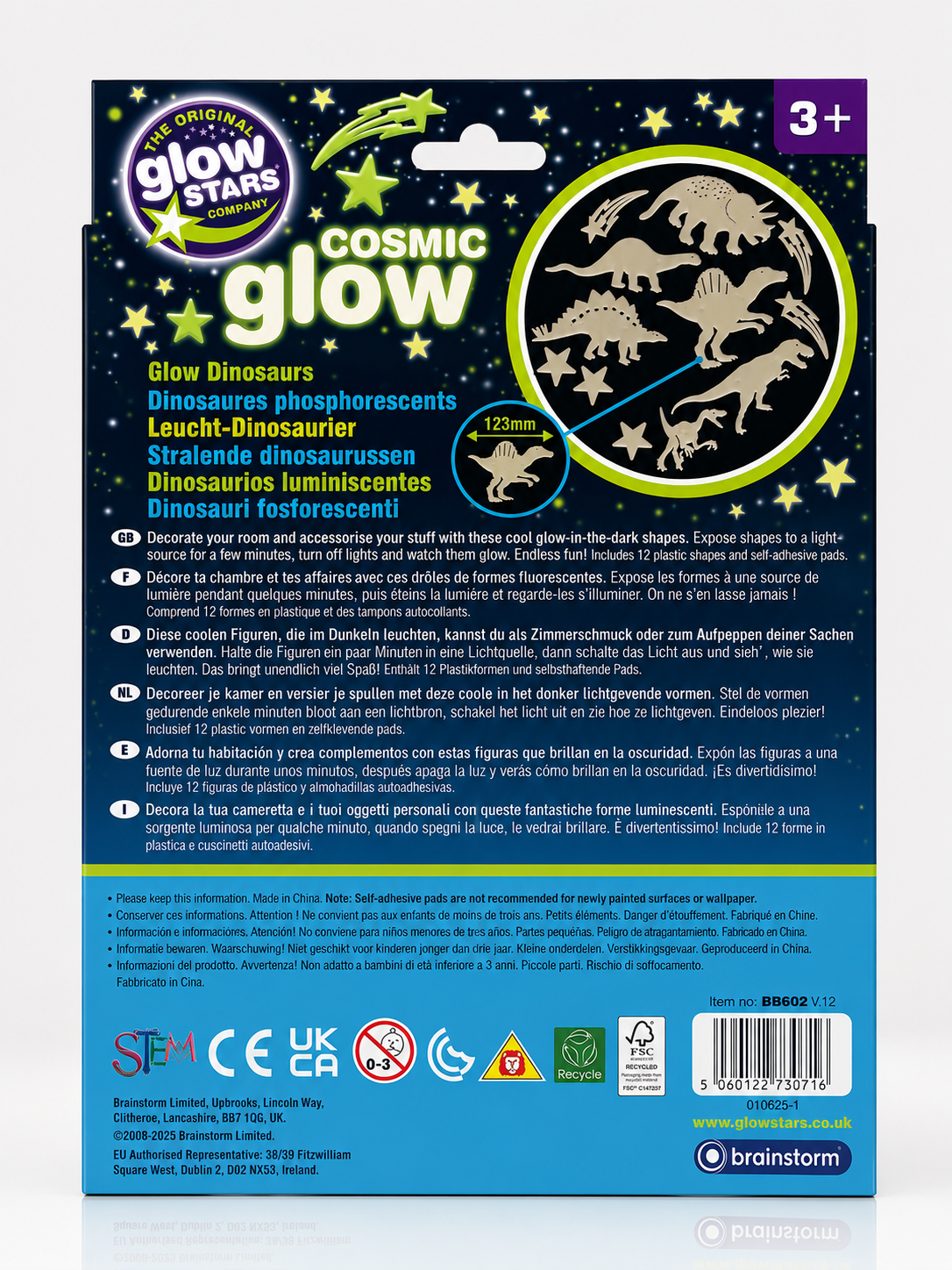 Cosmic Glow Dinosaur Set