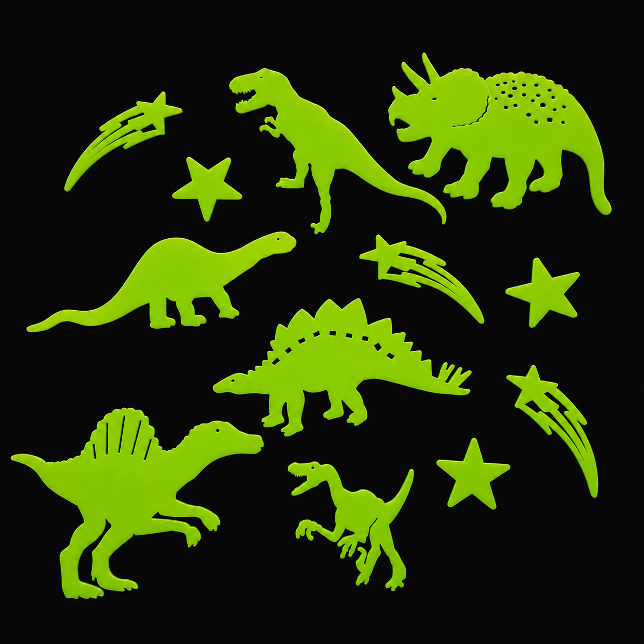 Cosmic Glow Dinosaur Set