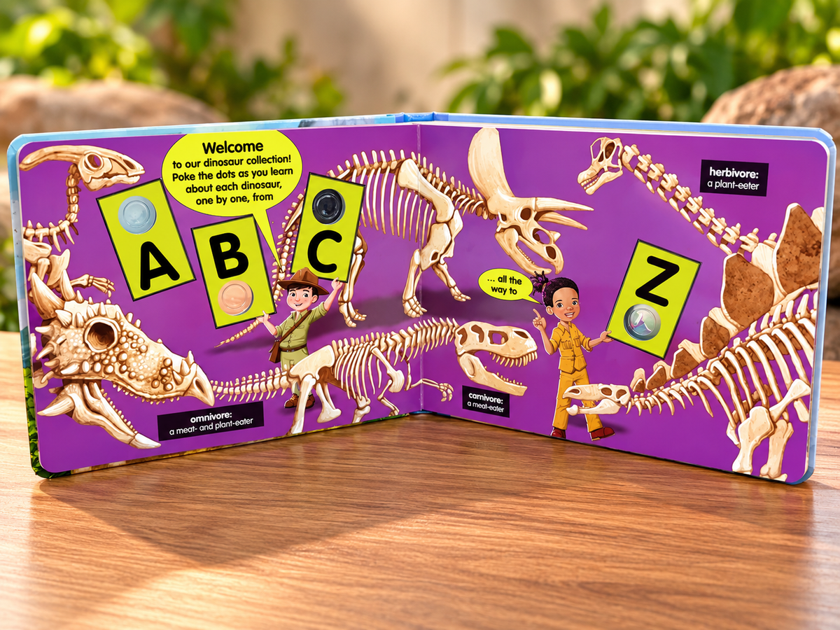 Poke-A-Dot Dinosaur Alphabet Book