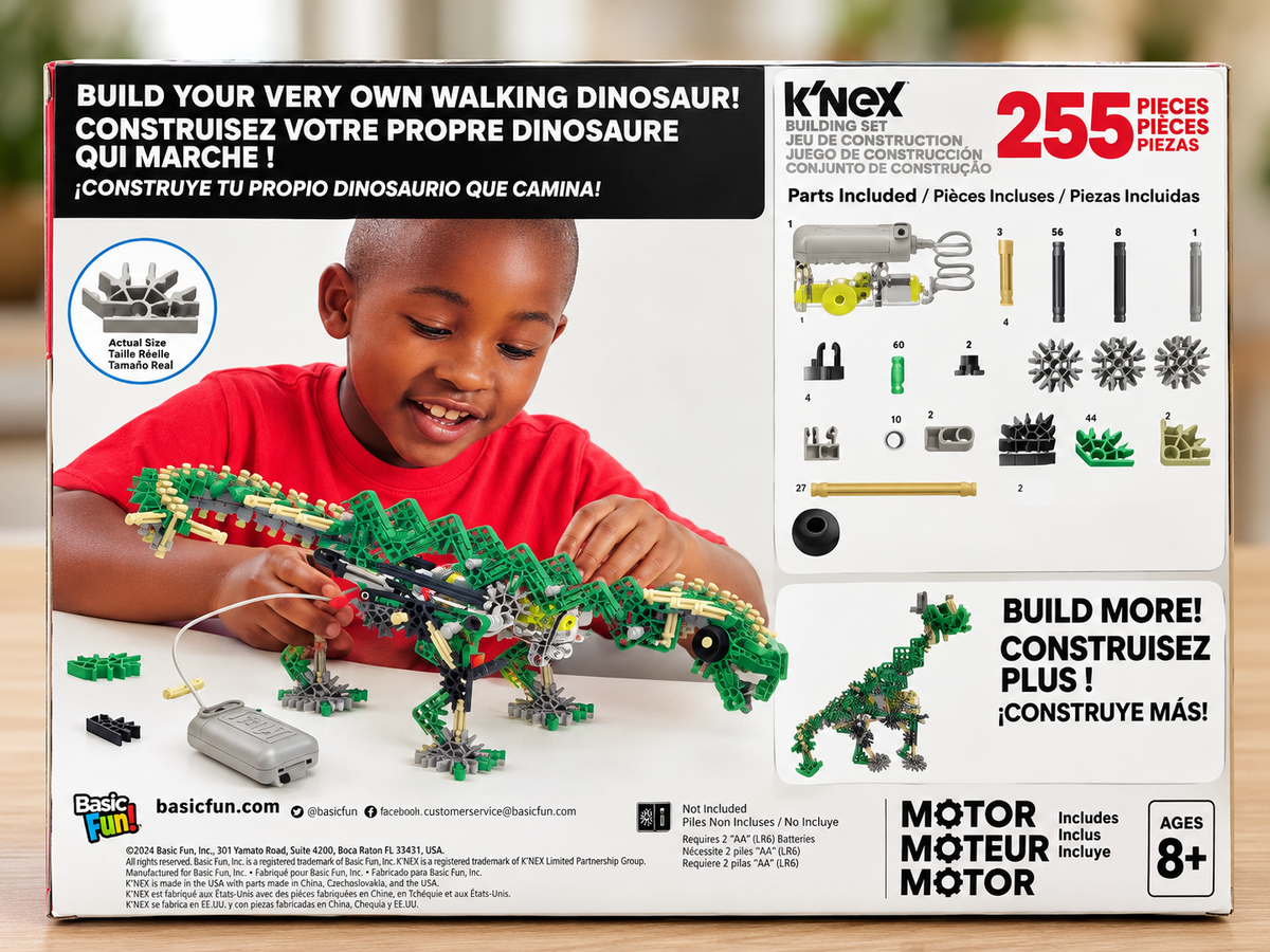 Knexosaurus Rex Building Set 255 Pce