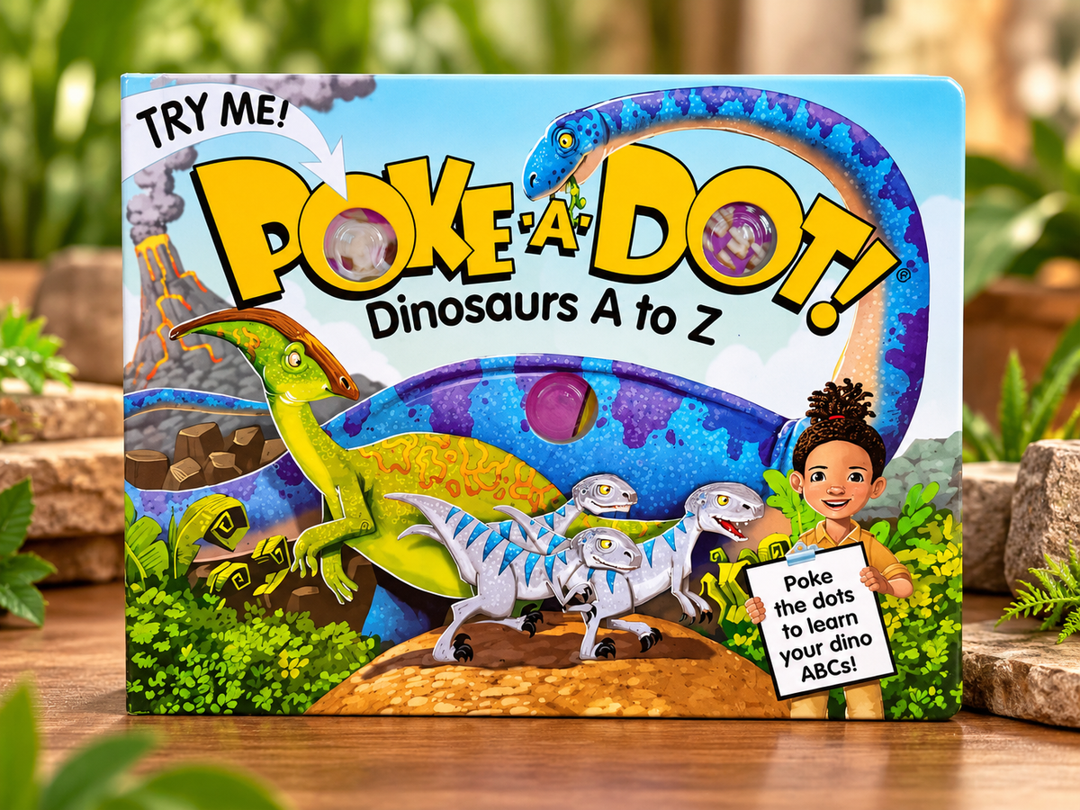 Poke-A-Dot Dinosaur Alphabet Book