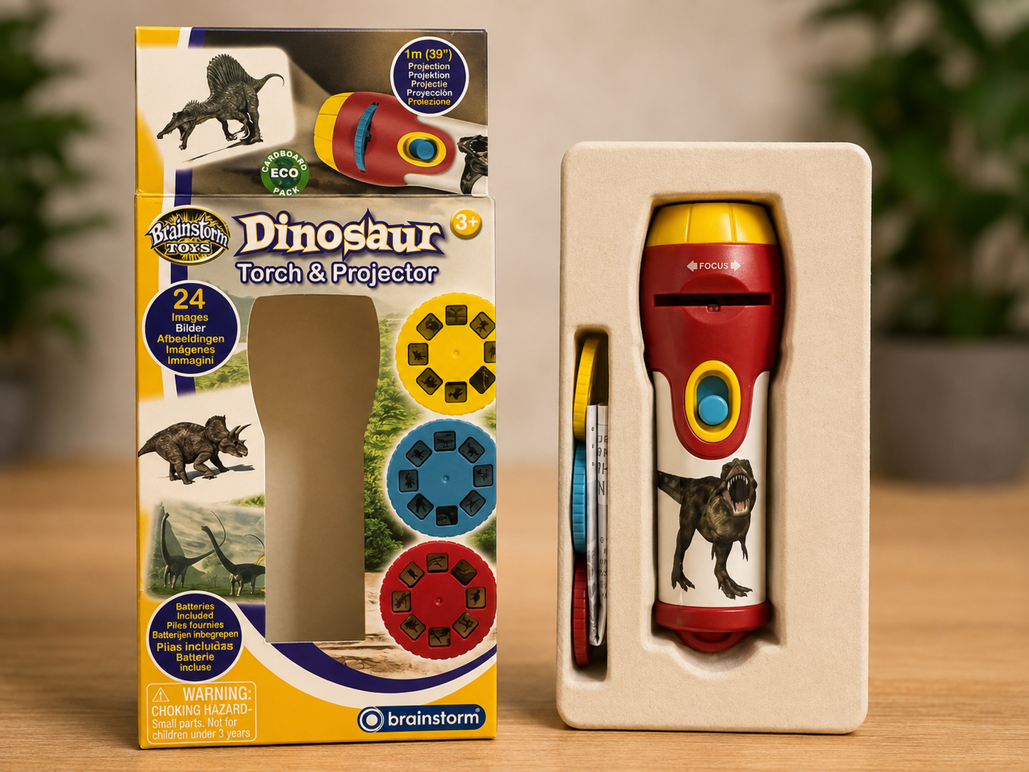 Dinosaur Torch Projector