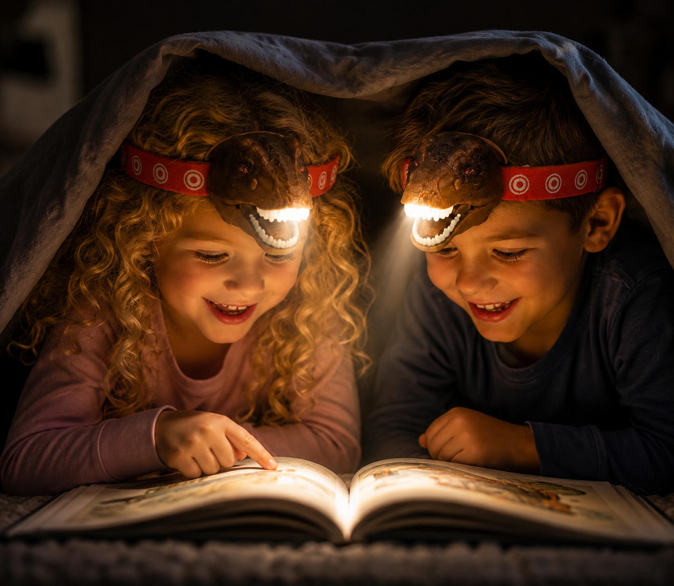 T Rex Roaring Head Torch