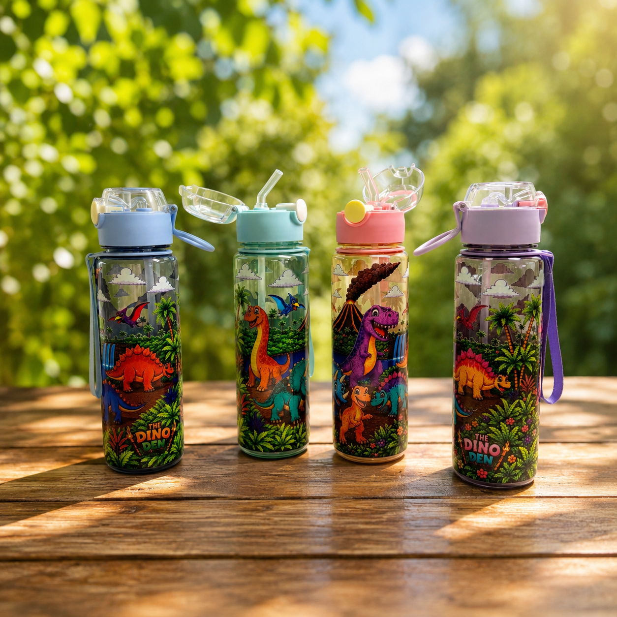 Dinosaur Water Bottles