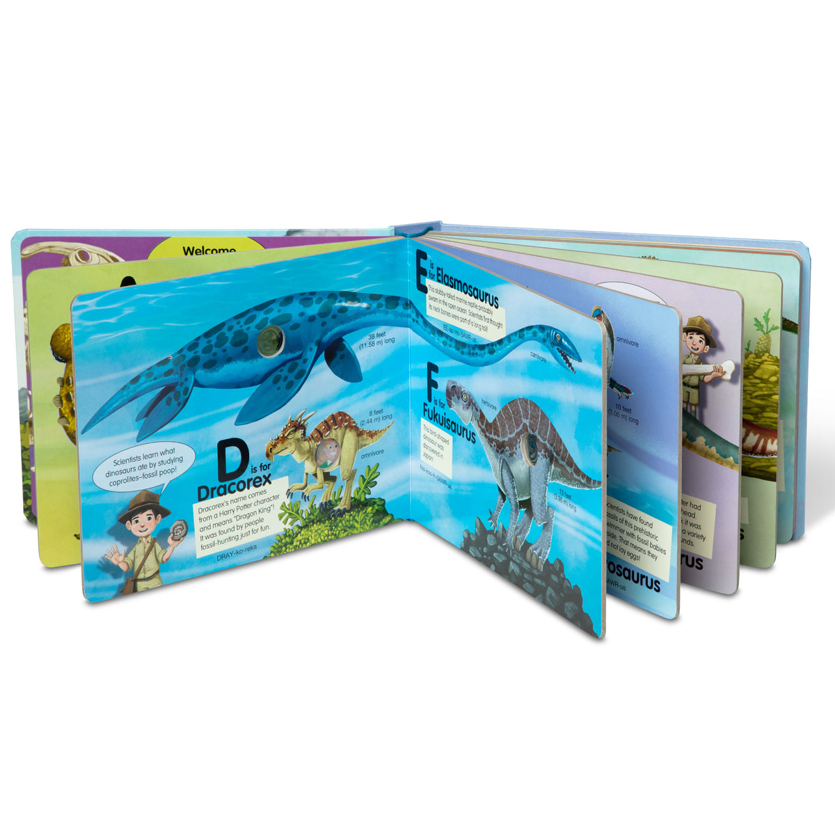 Poke-A-Dot Dinosaur Alphabet Book